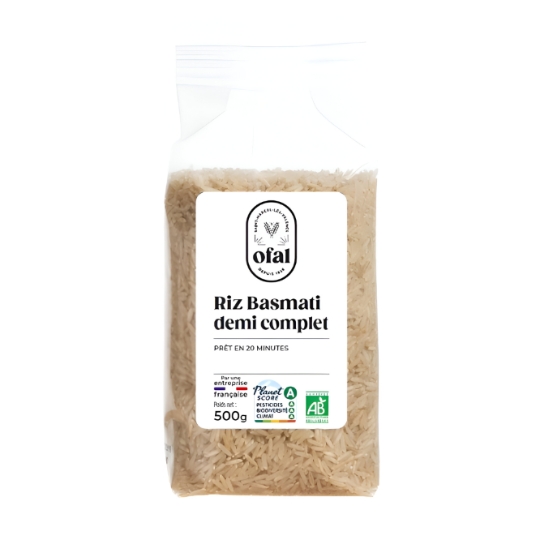 Riz Basmati Demi Complet OFAL