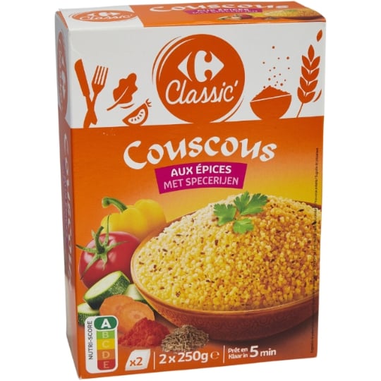 Couscous aux Epices 5min CARREFOUR