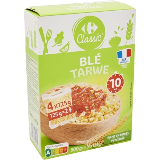blé dur précuit CARREFOUR CLASSIC'