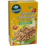 Mélange Céréales Épeautre et Lentilles CARREFOUR SENSATION