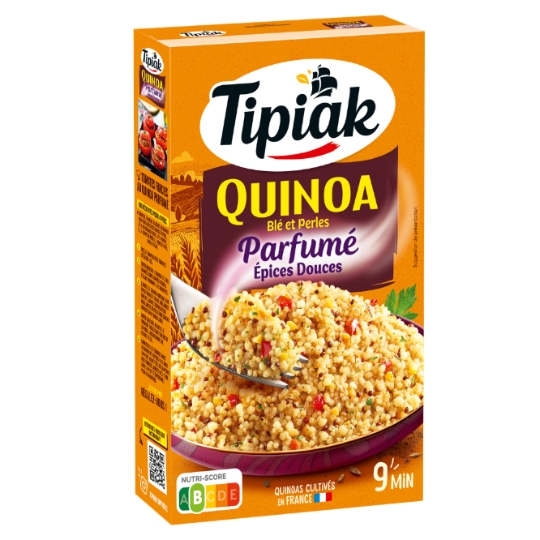 Quinoa Gourmand Parfumé aux Epices 5min TIPIAK