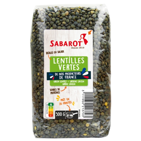 Lentilles Vertes SABAROT