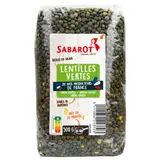 Lentilles Vertes SABAROT