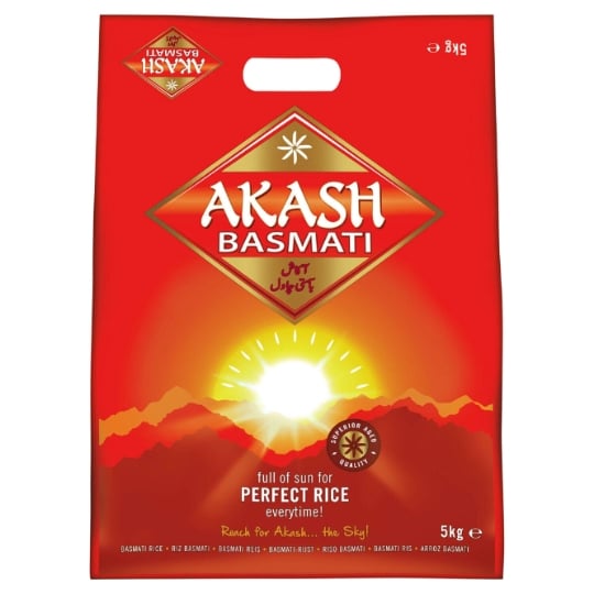 Riz Basmati Indien En Gros 5kg AKASH