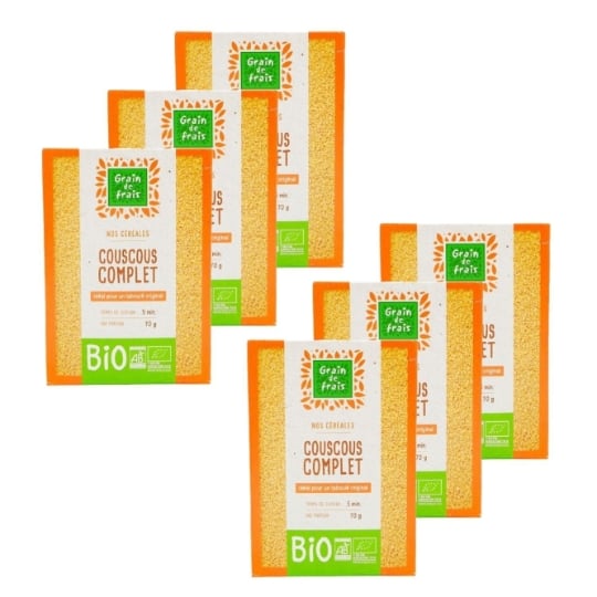 Couscous Complet Bio - Grain De Frais GRAIN DE FRAIS