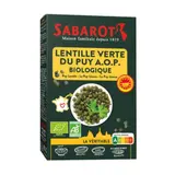 Lentille Verte Du Puy Bio A.O.P. étui 500g - Sabarot SABAROT