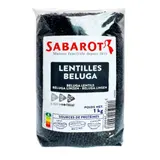 Lentilles Beluga sachet 1kg - Sabarot SABAROT