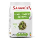 Lentilles Vertes De France - Sachet Papier 240g - Sabarot SABAROT