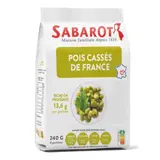 Pois Cassés De France - Sachet Papier 240g - Sabarot SABAROT