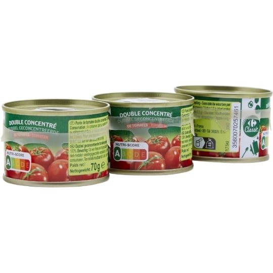 Double Concentré de Tomates CARREFOUR CLASSIC'