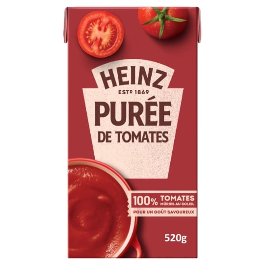 Purée de tomates nature HEINZ