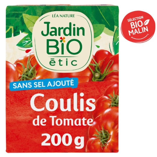 Coulis de Tomate Bio JARDIN BIO ETIC