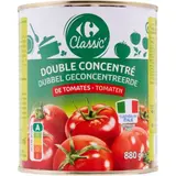 Sauce double concentré tomates CARREFOUR CLASSIC'
