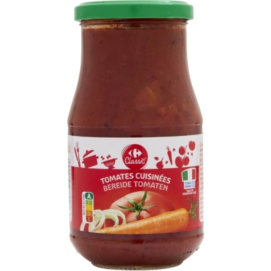 Sauce tomates cuisinées CARREFOUR CLASSIC'