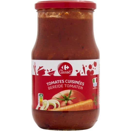 Sauce tomates cuisinées CARREFOUR CLASSIC'
