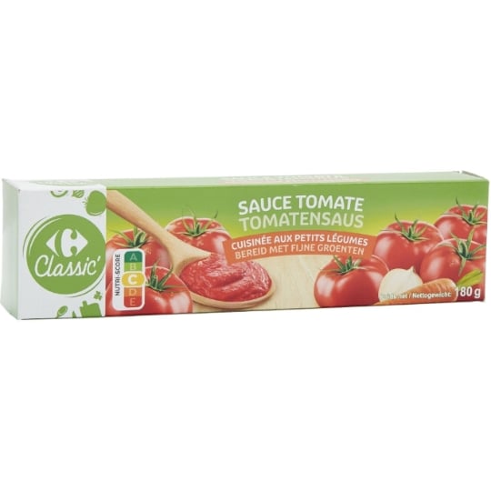 Sauce tomate aux petits légumes CARREFOUR CLASSIC'