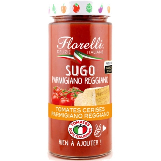 Sauce aux Tomates Cerises et Parmigiano Reggiano FLORELLI