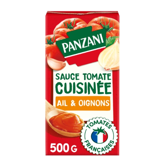 Sauces tomates ail/oignons PANZANI