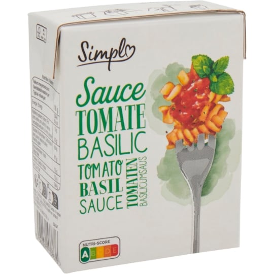 Sauce tomate au basilic SIMPL