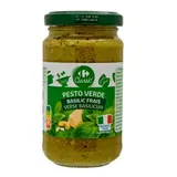 Sauce pesto basilic frais CARREFOUR CLASSIC'