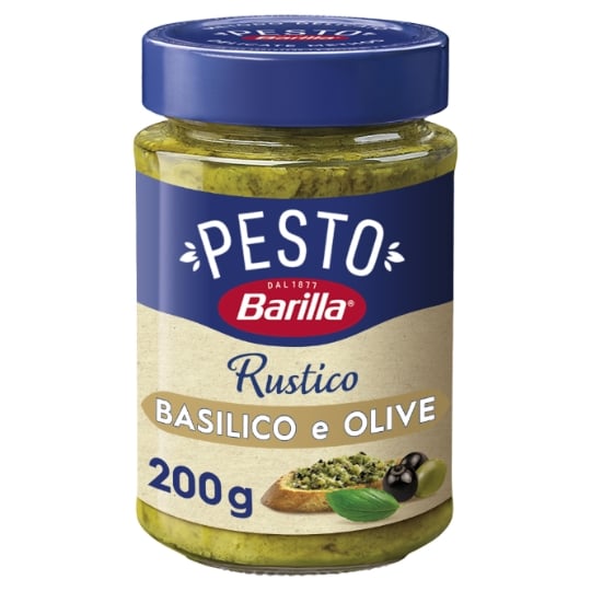 Sauce pesto rustico basilic et olive BARILLA