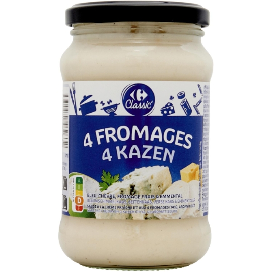 Sauce 4 Fromages CARREFOUR CLASSIC'