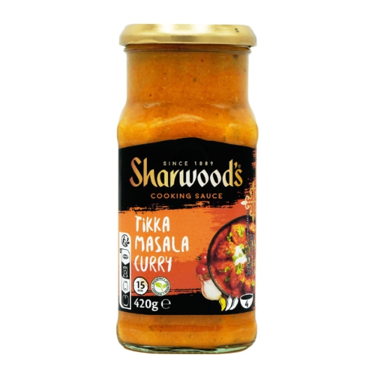 Sauce Curry Tikka Massala SHARWOOD'S