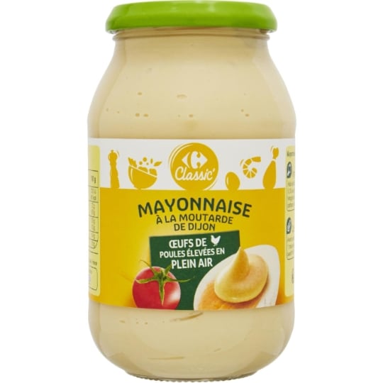 Mayonnaise à la Moutarde de Dijon CARREFOUR CLASSIC'