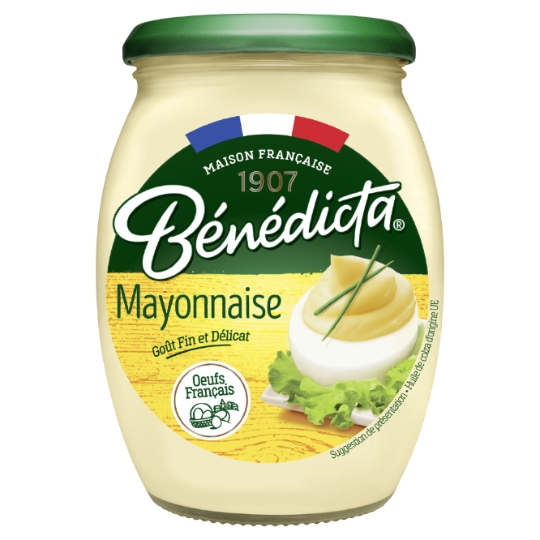 Mayonnaise Goût Fin Délicat BENEDICTA