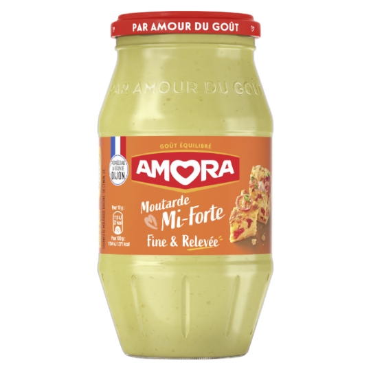 Moutarde Mi-Forte AMORA