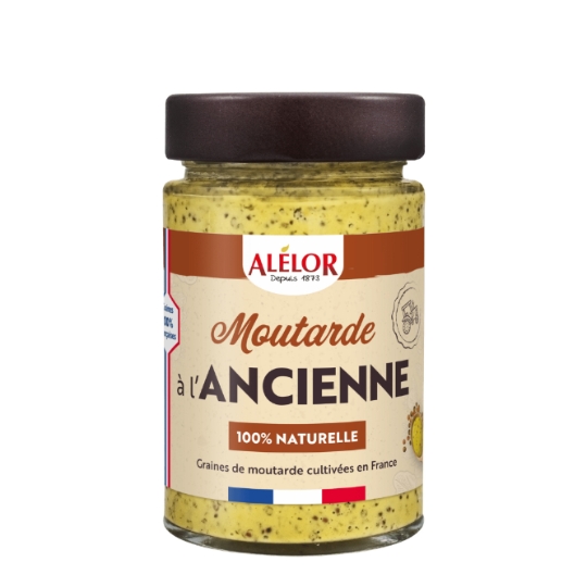 Moutarde à l'Ancienne 100% Naturelle ALELOR