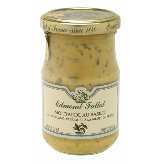 Moutarde au Basilic et Vin Blanc EDMOND FALLOT