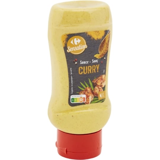Sauce curry CARREFOUR SENSATION