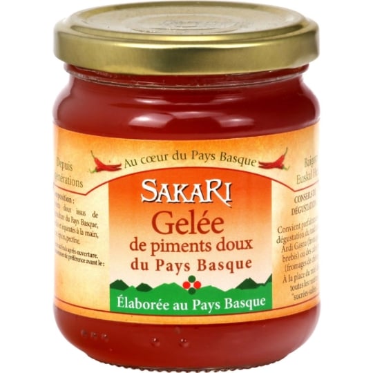 Gelée de piments doux du Pays Basque SAKARI