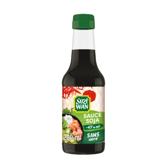 Sauce Soja Allégée en Sel SUZI WAN