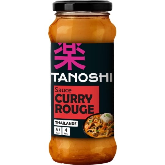 Sauce Curry Rouge TANOSHI