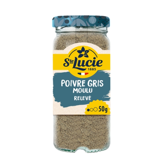 Poivre Gris Moulu SAINTE LUCIE