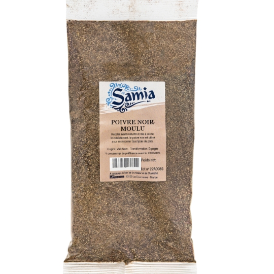 Poivre Noir Moulu SAMIA