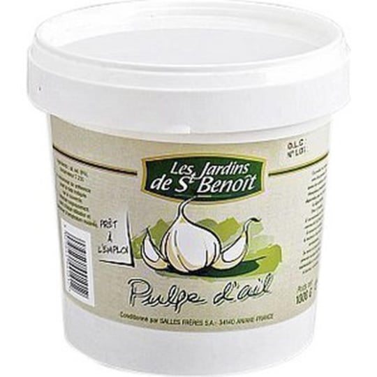 Pulpe d'ail LES JARDINS DE ST BENOIT