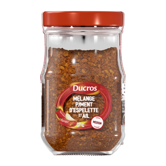Mélange d'Épices Piment d'Espelette et Ail DUCROS