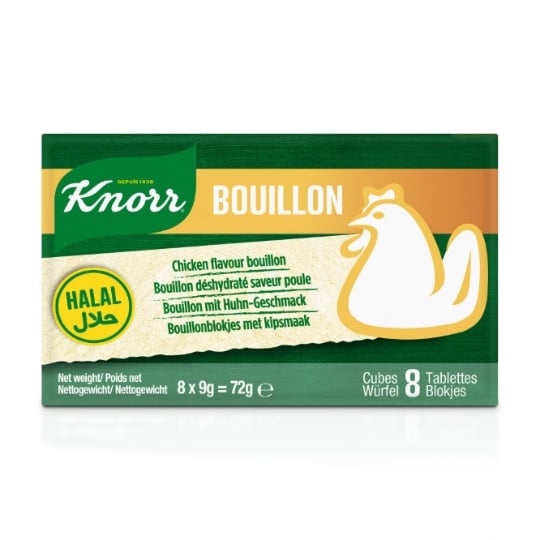 Bouillon Déshydraté Saveur Poulet Halal KNORR