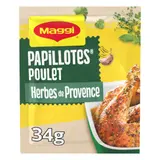 Papillotes poulet herbes de Provence MAGGI