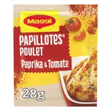 Papillotes poulet paprika tomate MAGGI