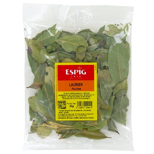 Laurier en feuilles Tej patta indien 20g ESPIG