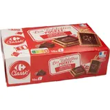 Biscuits Petit Beurre Tablette Chocolat Noir CARREFOUR CLASSIC'