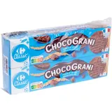 Biscuits nappés chocolat au lait CARREFOUR CLASSIC'