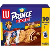 Biscuits fourrés au chocolat Pocket Prince LU