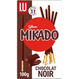 Biscuits nappés au chocolat noir MIKADO LU