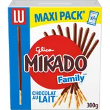 Biscuits nappés au chocolat au lait Mikado LU