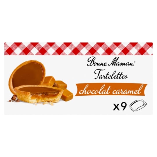 Biscuits Tartelettes Chocolat Caramel BONNE MAMAN